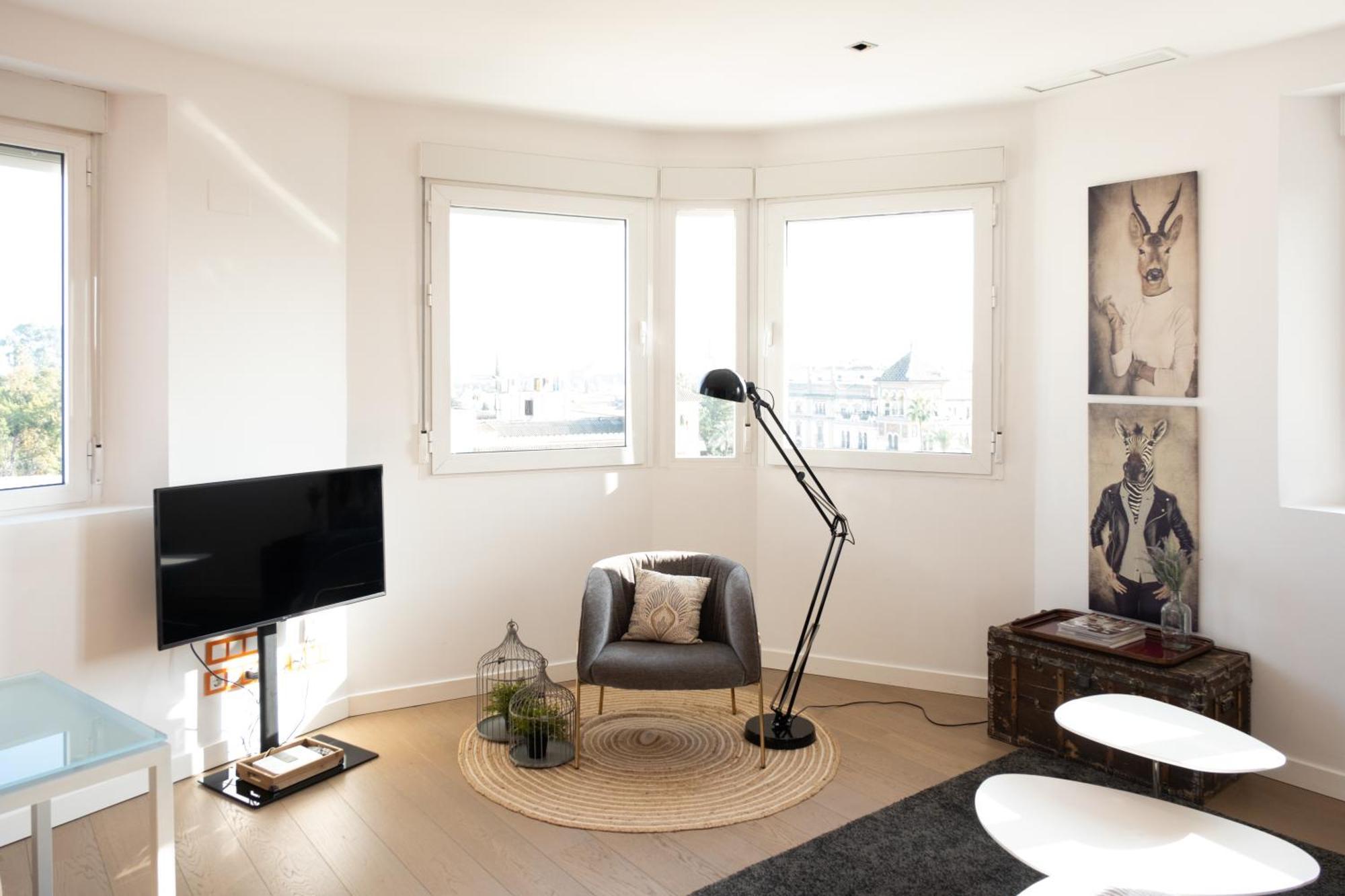 Exclusive Penthouse - Puerta De Jerez Apartment Seville Luaran gambar